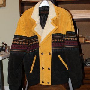 MEN'S LEATHER JACKET XL